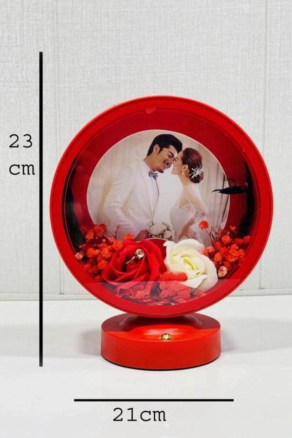 Illuminating heart multitouch photo frame - Image 4
