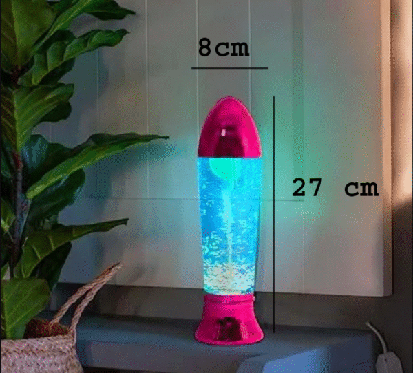 Rocket-Shaped LED TornadoLamp – Light Up Your Space with Style - Image 2