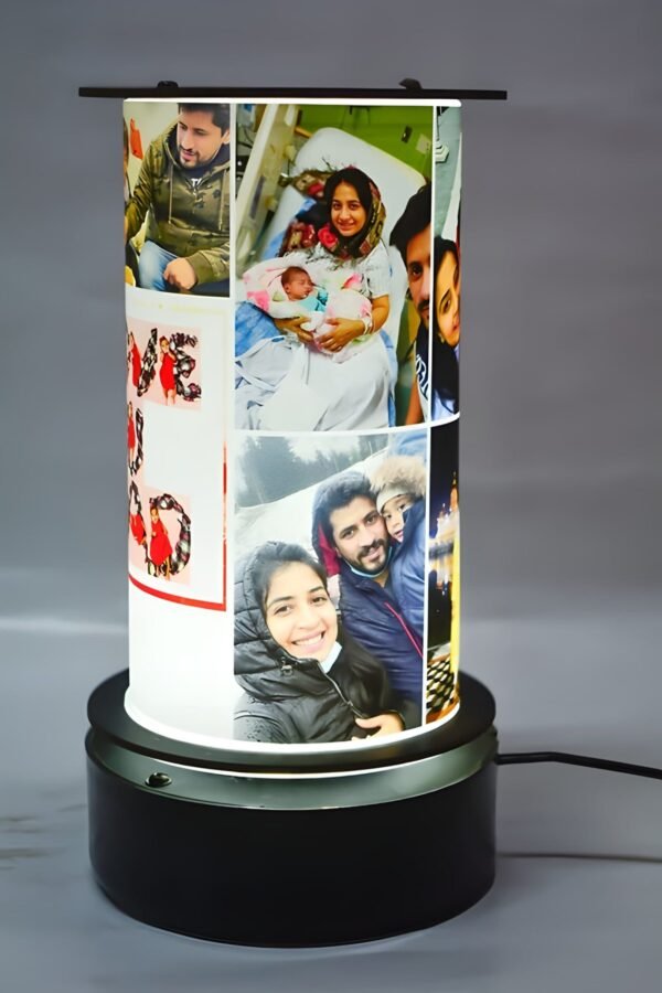 Electronic Revolving Photo Frame – A Stunning Display of Your Precious Memories - Image 2