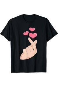 black customised t shirt