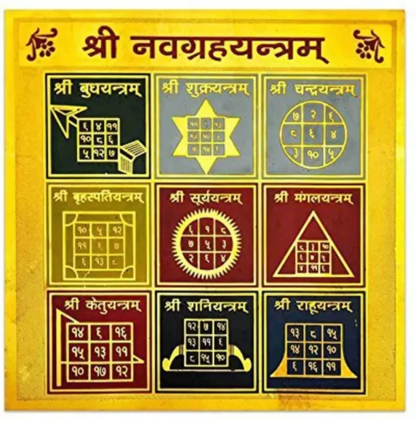 shree nav graha yantra(नवग्रह यंत्र)