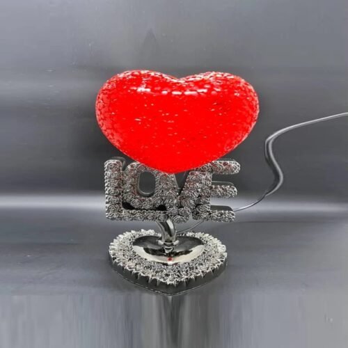 Love Heart Lamp – Illuminate Your Love with Warmth