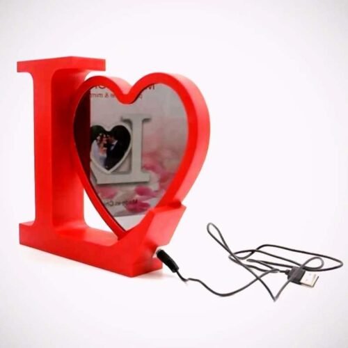 LED Heart Photo Frame – A Romantic Glow