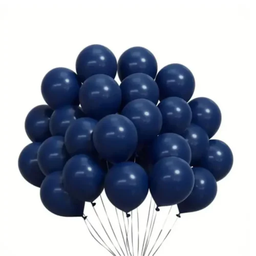 blue color balloons