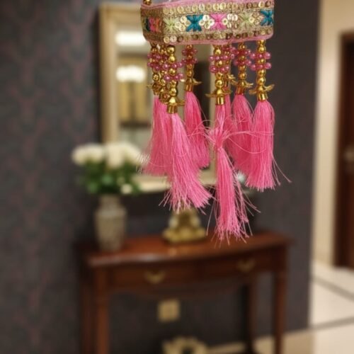 #latkan #tassels #tasselmania #keychainaccessory #bagcharm #decorativehanging #ethnicaccessories #handmadelove #indiandecor #festivevibes #diwalidecor #weddingaccessories #blouselatkan #lehengaaccessories #pinktassels #goldbeads #embroiderywork #indianhandicrafts #shopsmall #supportlocal #vibrantcolors #traditionallook #desifashion #mirrorhanging #doorhanging #aesthetics #handmadeaccessory #gottapatti #pinklover #instafashion