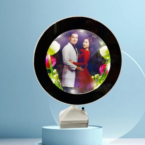 newly launched floral magic mirror photoframe